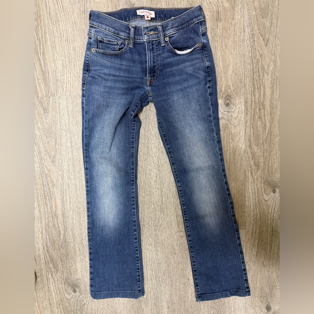 Lucky Brand women’s Medium Blue Straight Jeans
